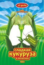 Сахарная кукуруза в початках